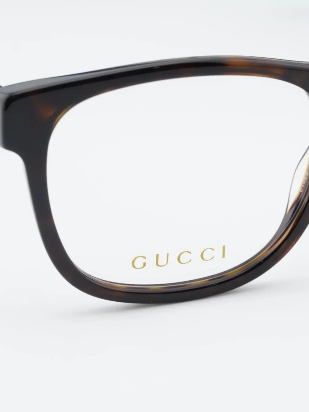 Gucci GG0004ON 003 Square Eyeglasses 53mm - Havana